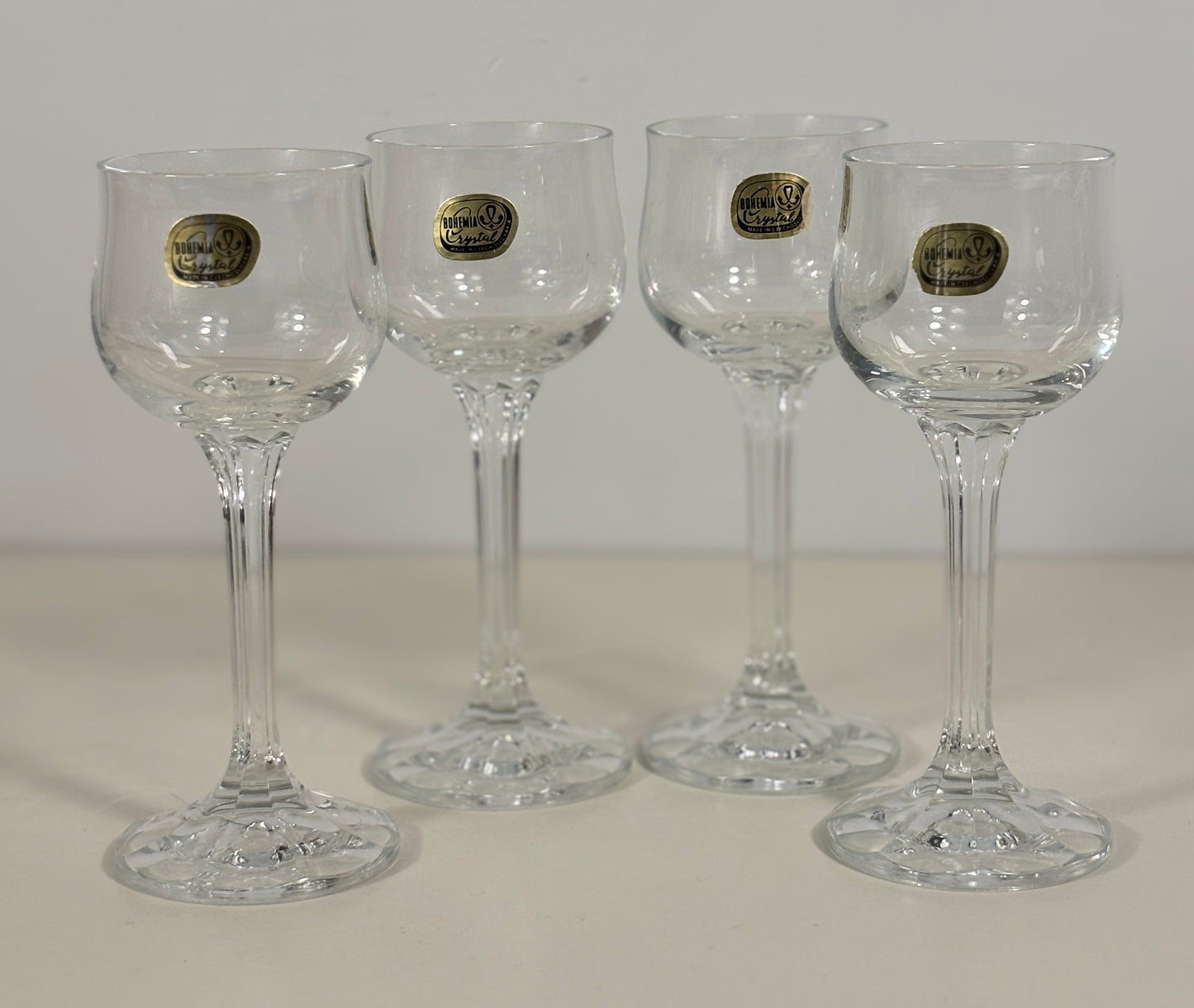 Bohemia Crystal Diana Cordial Lqueur Glasses Set