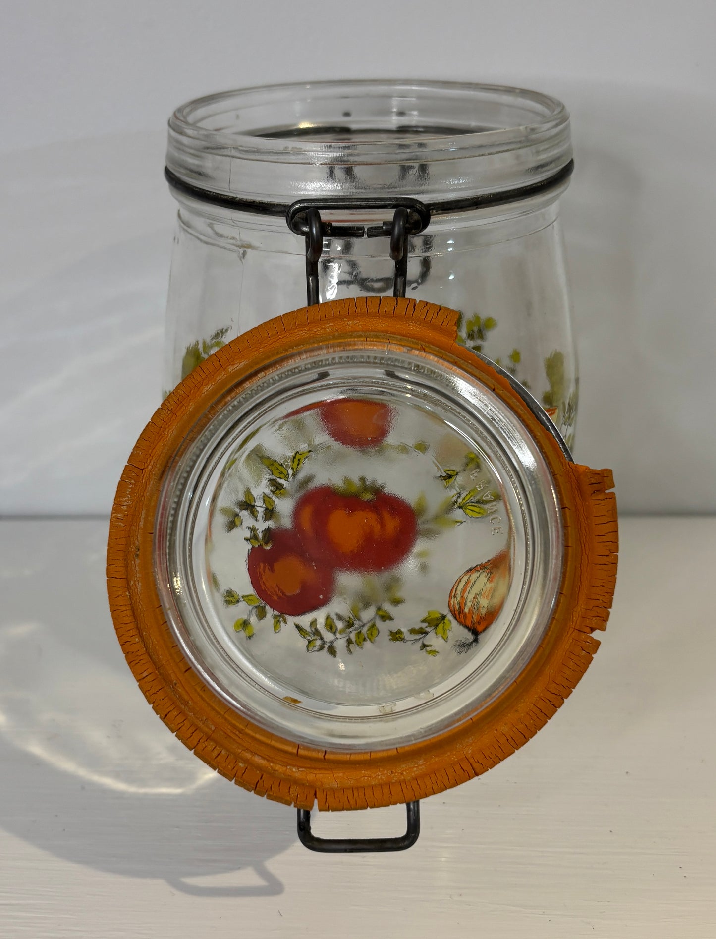 Arc France Vegetable Theme 1 Litre Glass Jar