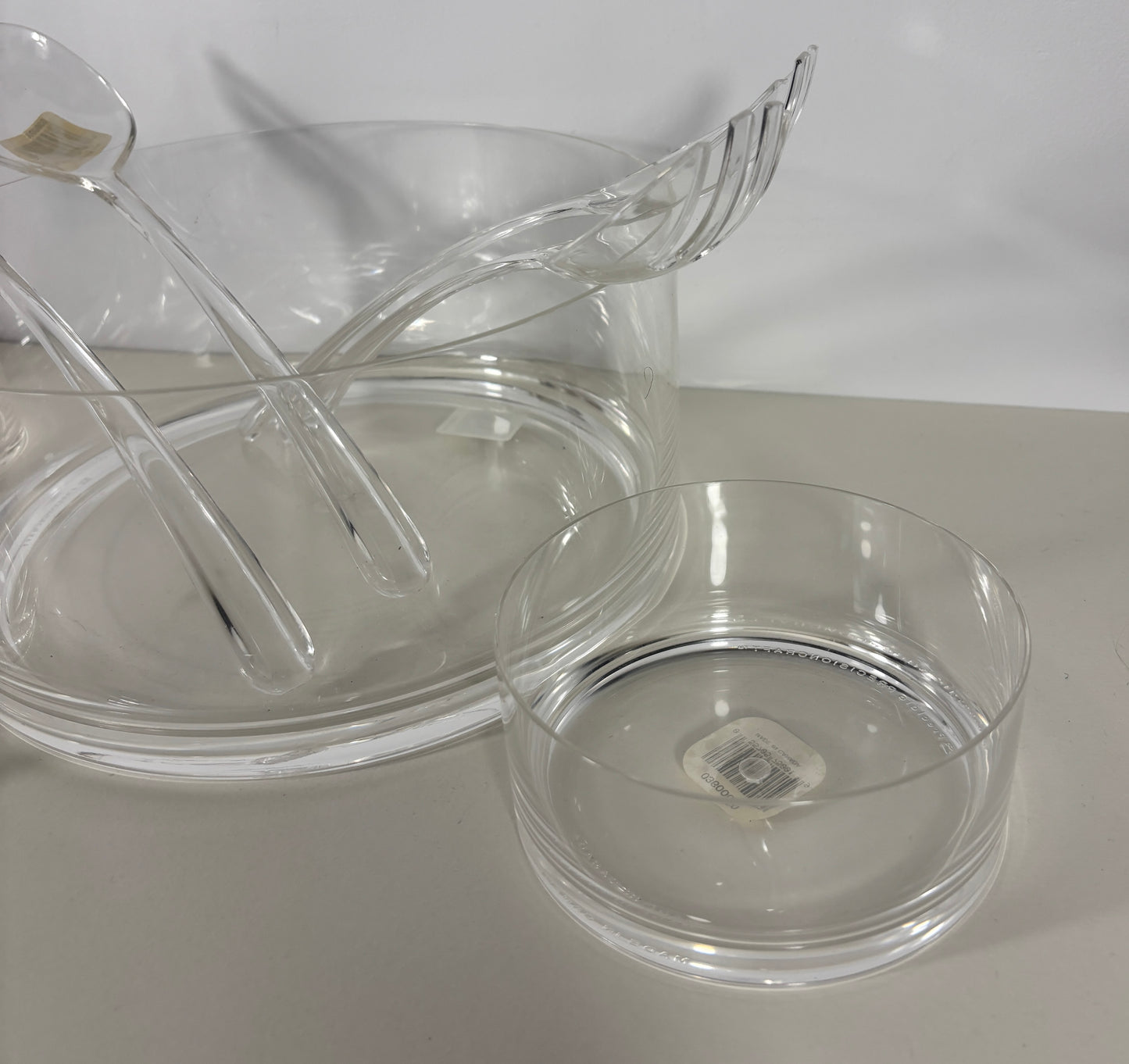 Precisioncraft Canada Clear Acrylic Salad Serving Set