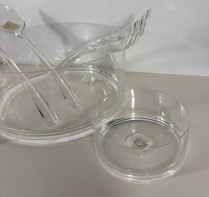 Precisioncraft Canada Clear Acrylic Salad Serving Set