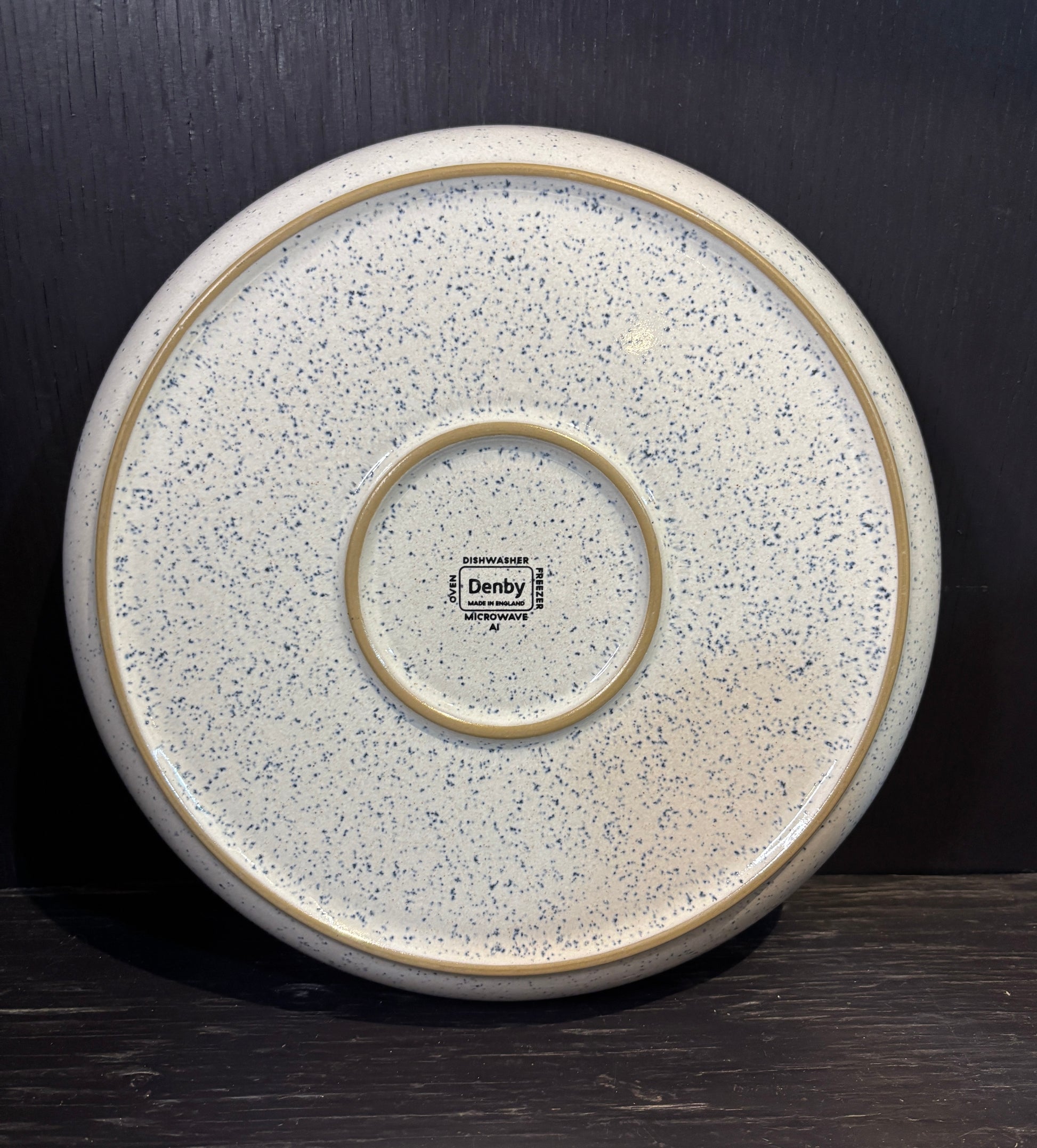 Denby Studio Blue Speckle Dinner Plate