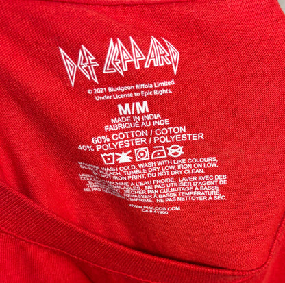 Def Leppard Hysteria Tee Shirt Adult Medium
