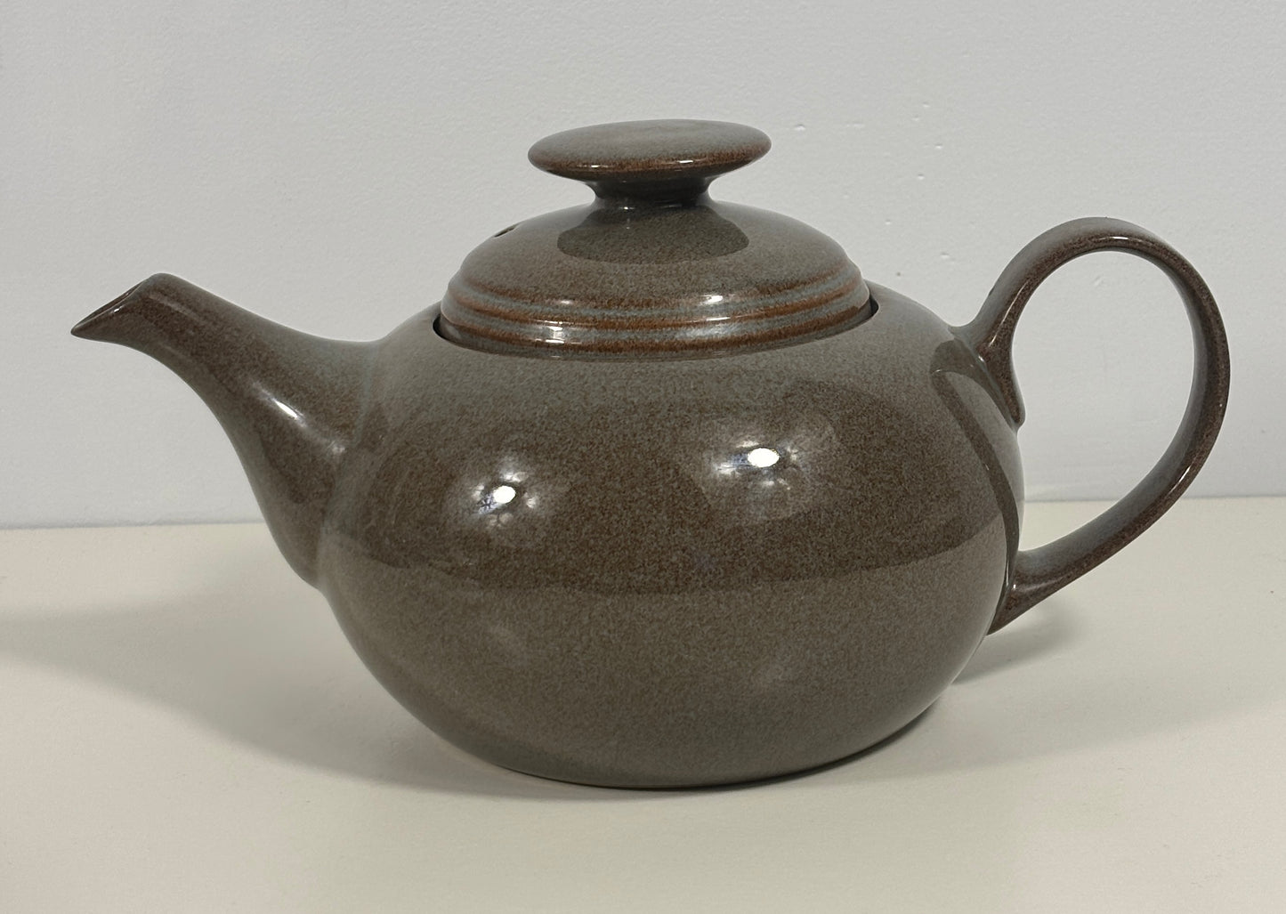 Denby Greystone Stoneware Teapot
