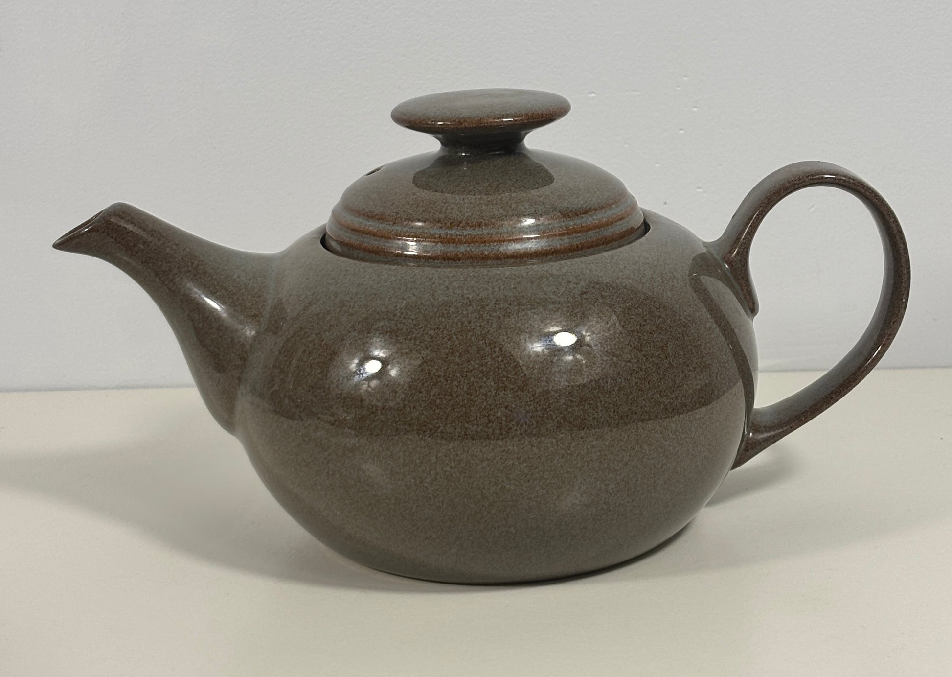 Denby Greystone Stoneware Teapot