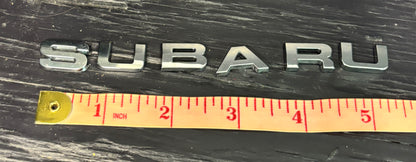 Subaru 3/4x1/2 inch Badge Emblem Letters