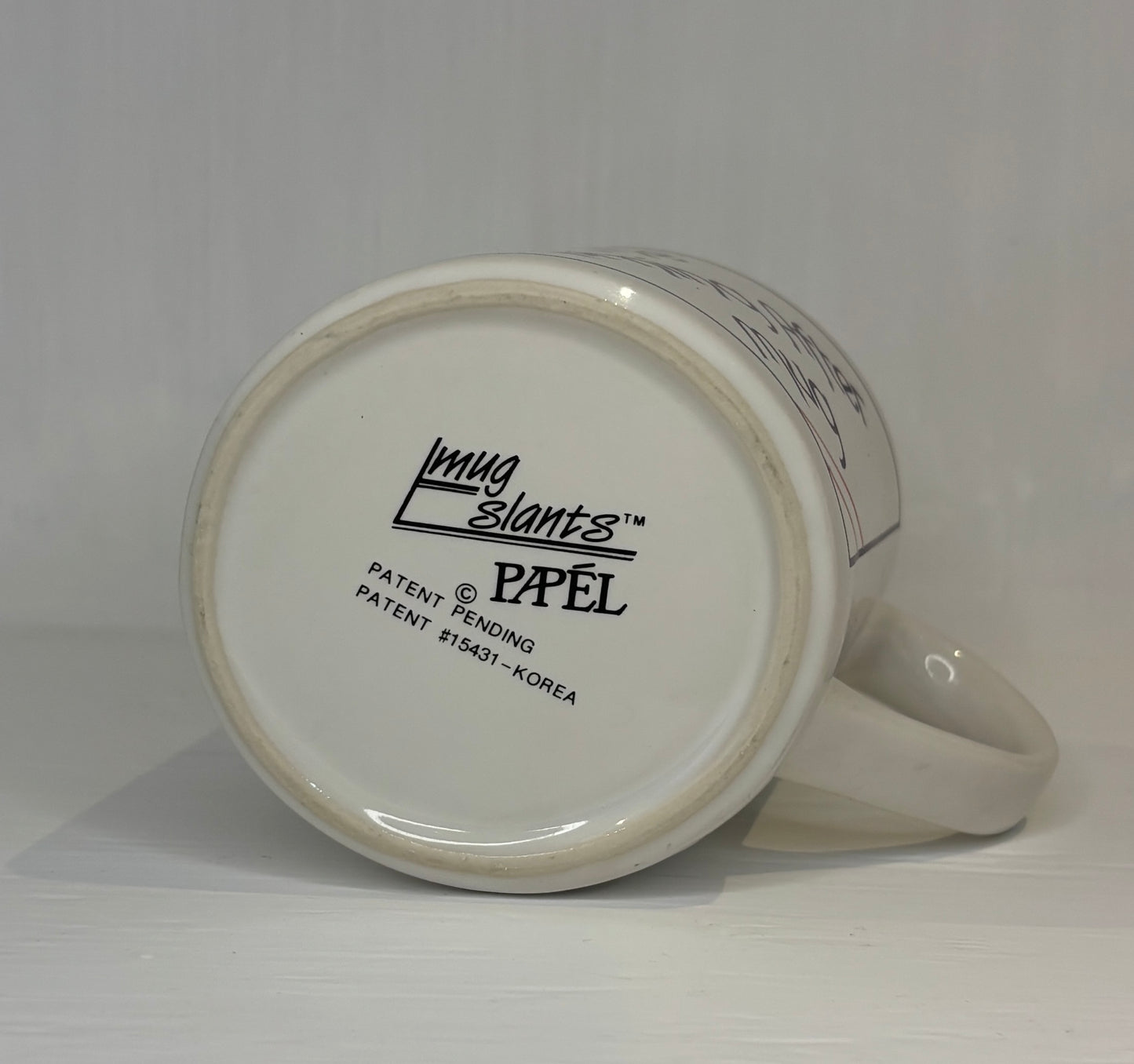 Morning Hangover Vintage Slanted Coffee Mug