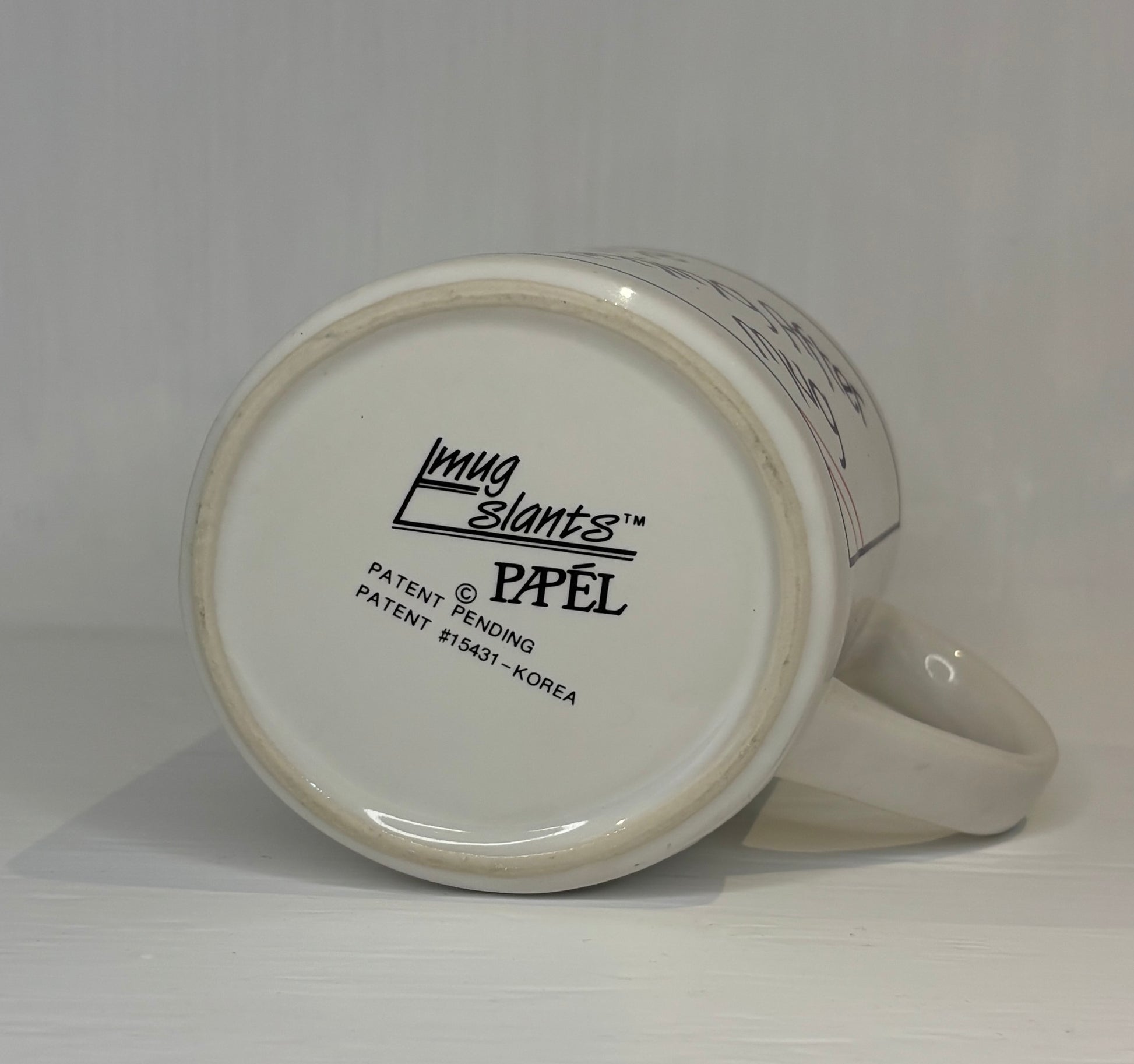 Morning Hangover Vintage Slanted Coffee Mug