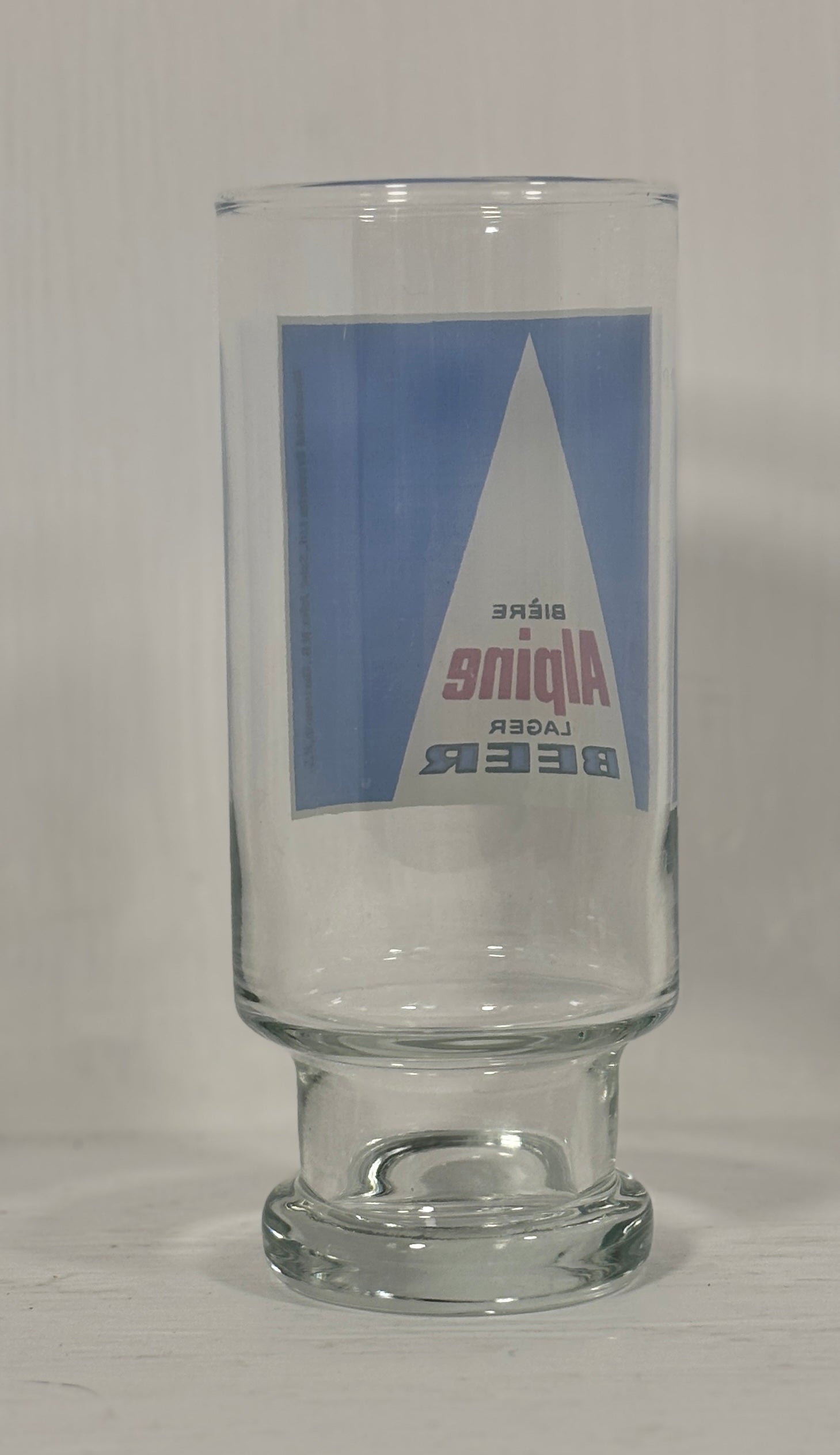 Alpine Lager Footed Beer Glass