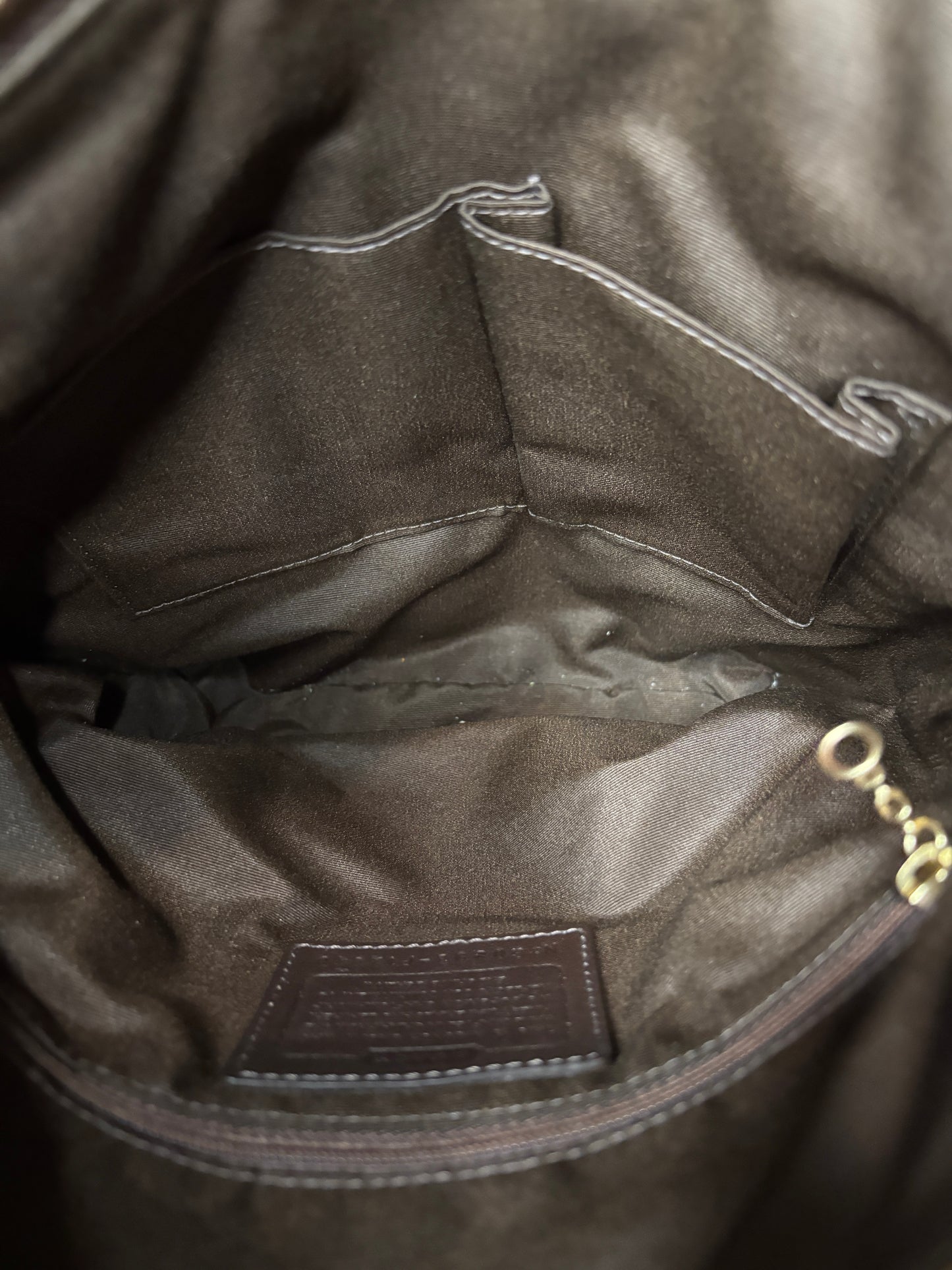 Vintage Coach Signature Patchwork Shoulder Bag