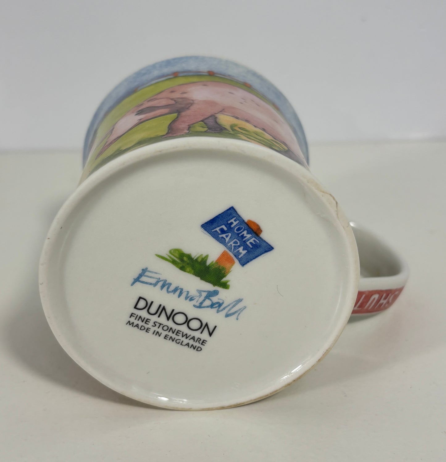 Dunoon Emma Ball Home Farm Pig Theme Mug