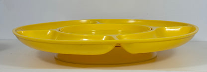 Made in Japan Vintage Lazy Susan Divided Serving Tray