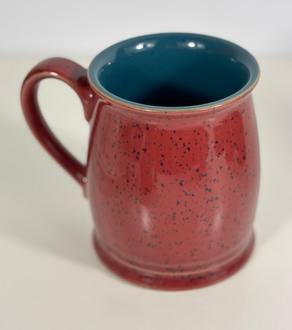 Denby Harlequin Red and Green Tudor Mug