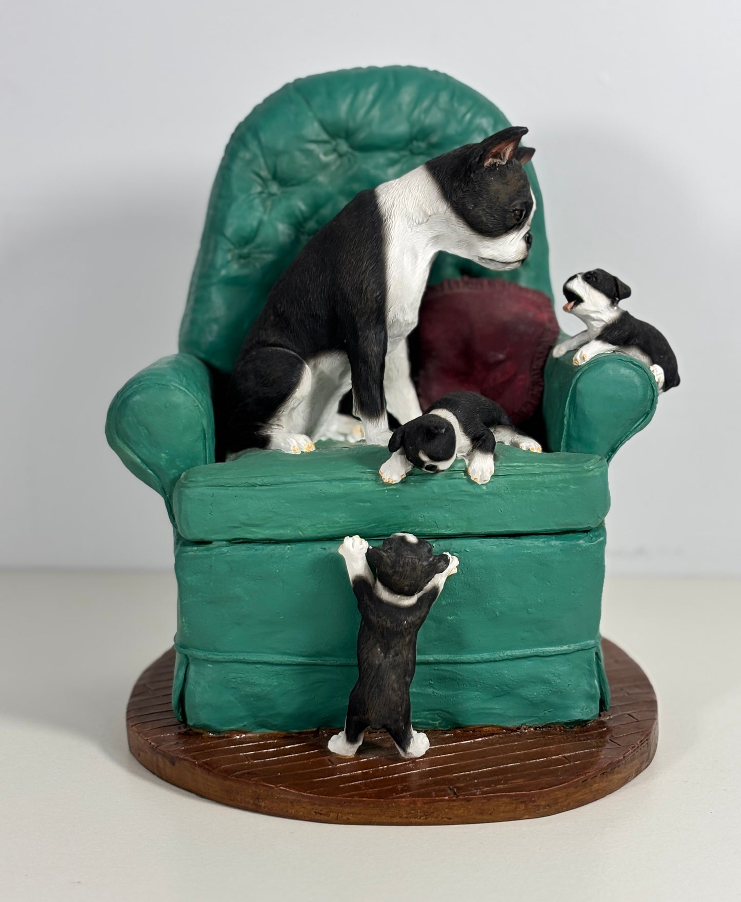 Ray Ayres Caught Napping French Bulldogs Statuette