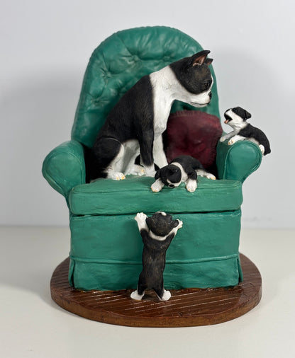 Ray Ayres Caught Napping French Bulldogs Statuette
