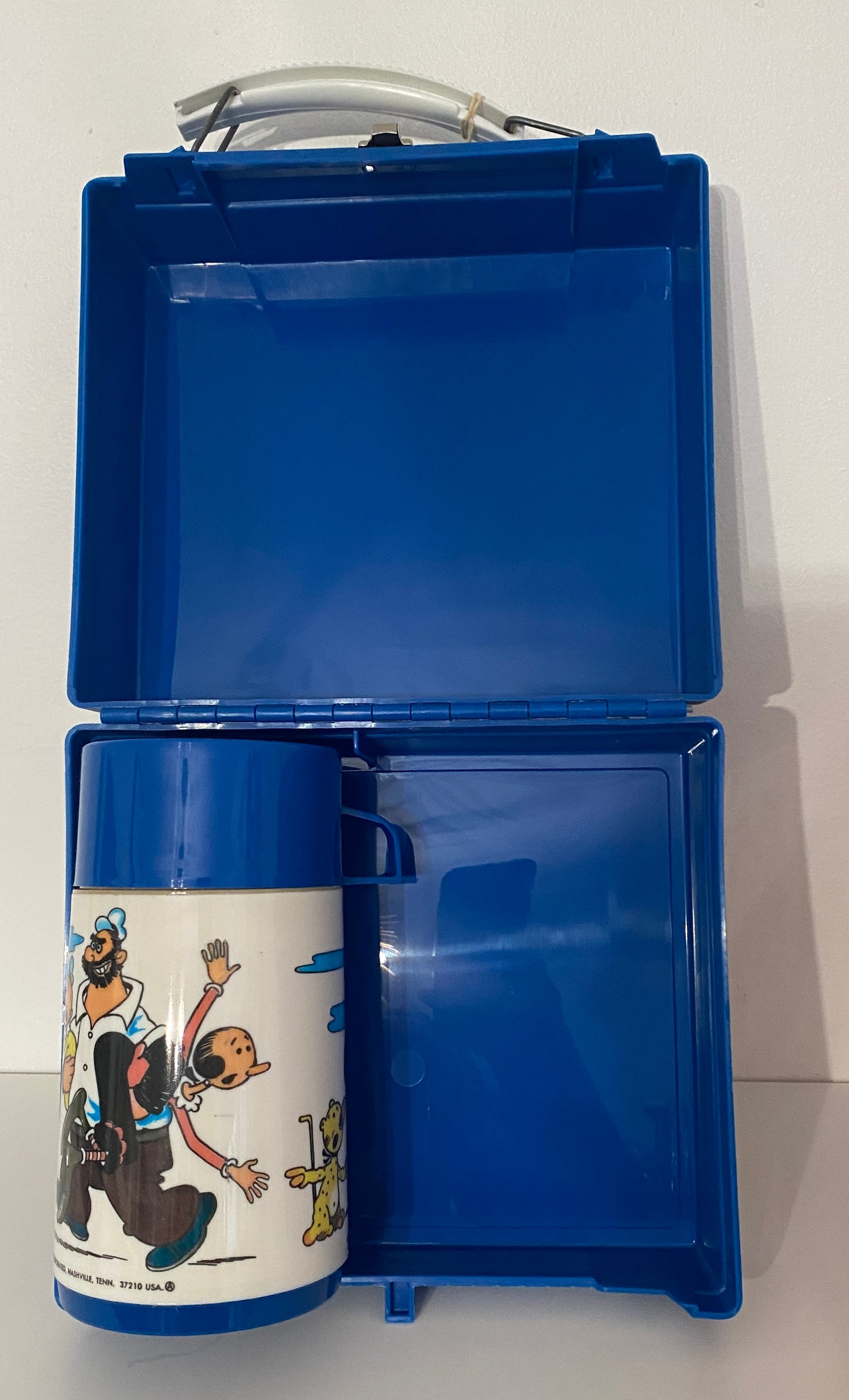 Aladdin Popeye Lunch Box and Thermos New Old Stock