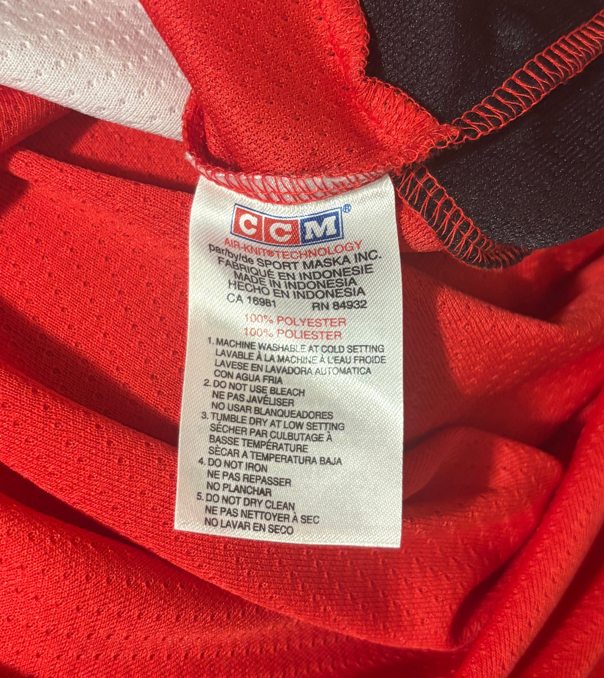 Vintage Ottawa Senators Jersey