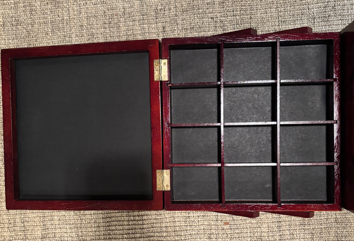  Accordion Tapestry Expanding Sewing Box