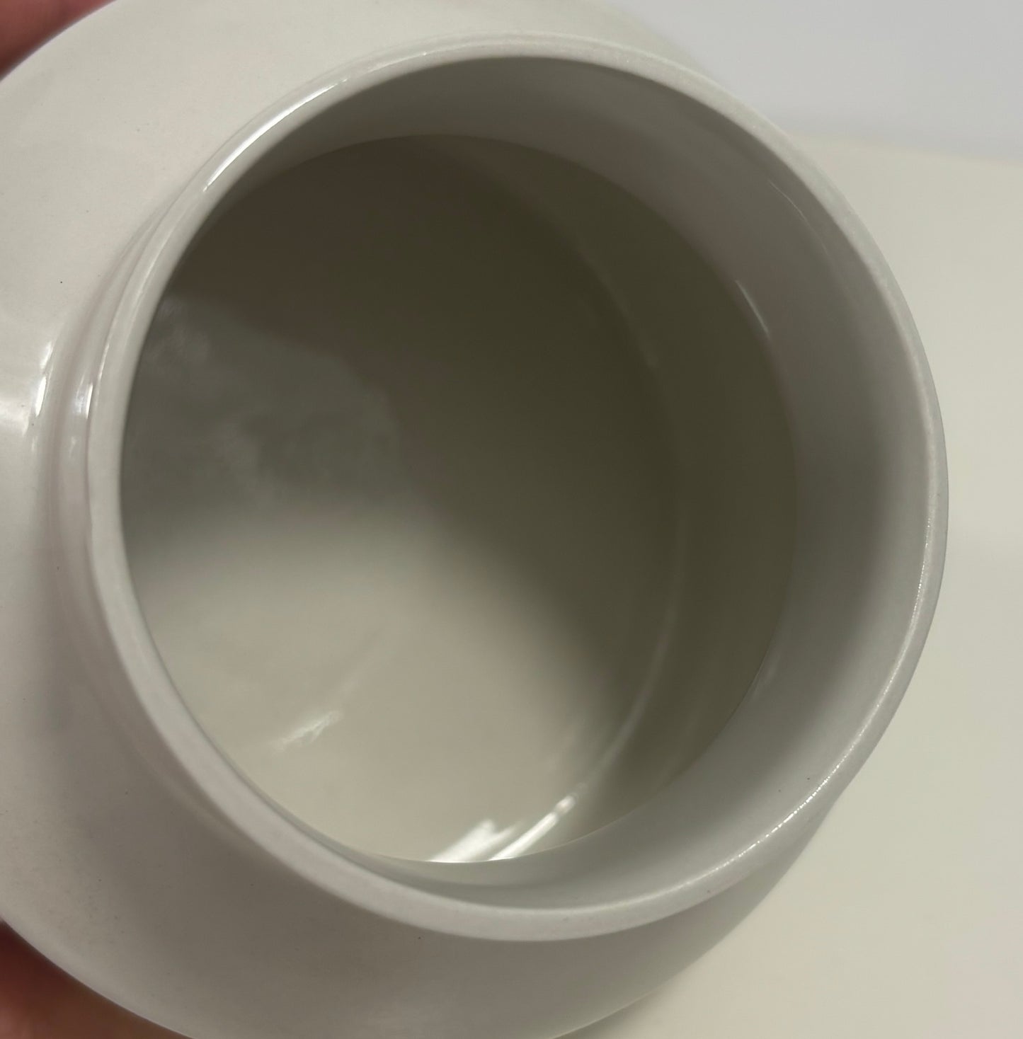 Stonehenge Midwinter White Sugar Bowl