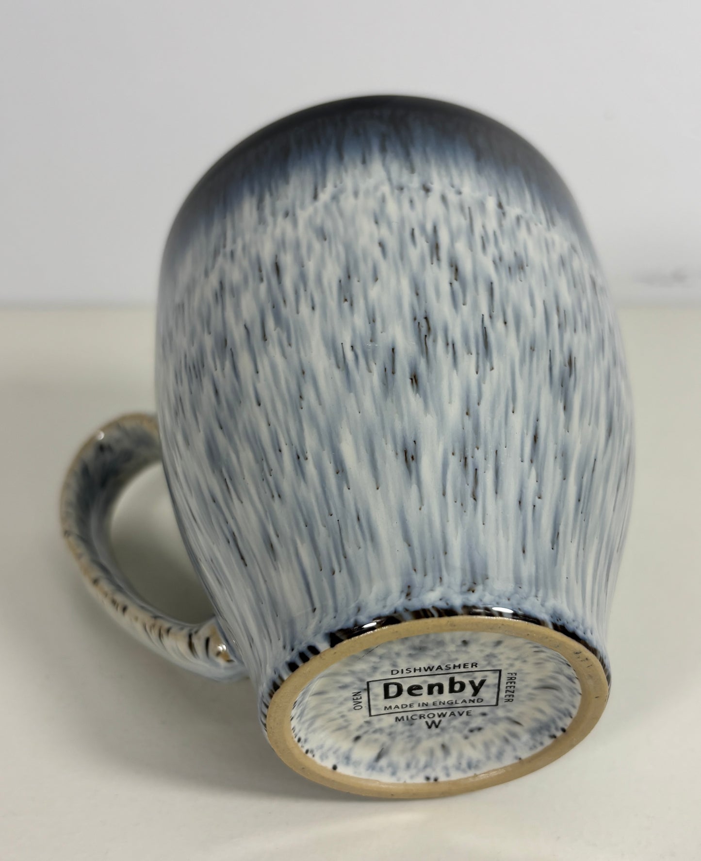 Denby Halo Speckled Blue Coffee Mug