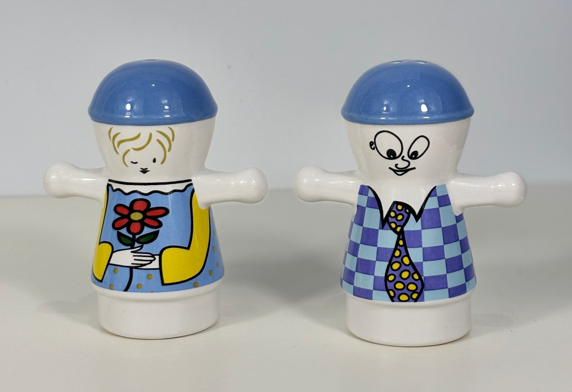 Rare Brandani Man and Woman Salt and Pepper Shakers
