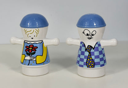 Rare Brandani Man and Woman Salt and Pepper Shakers