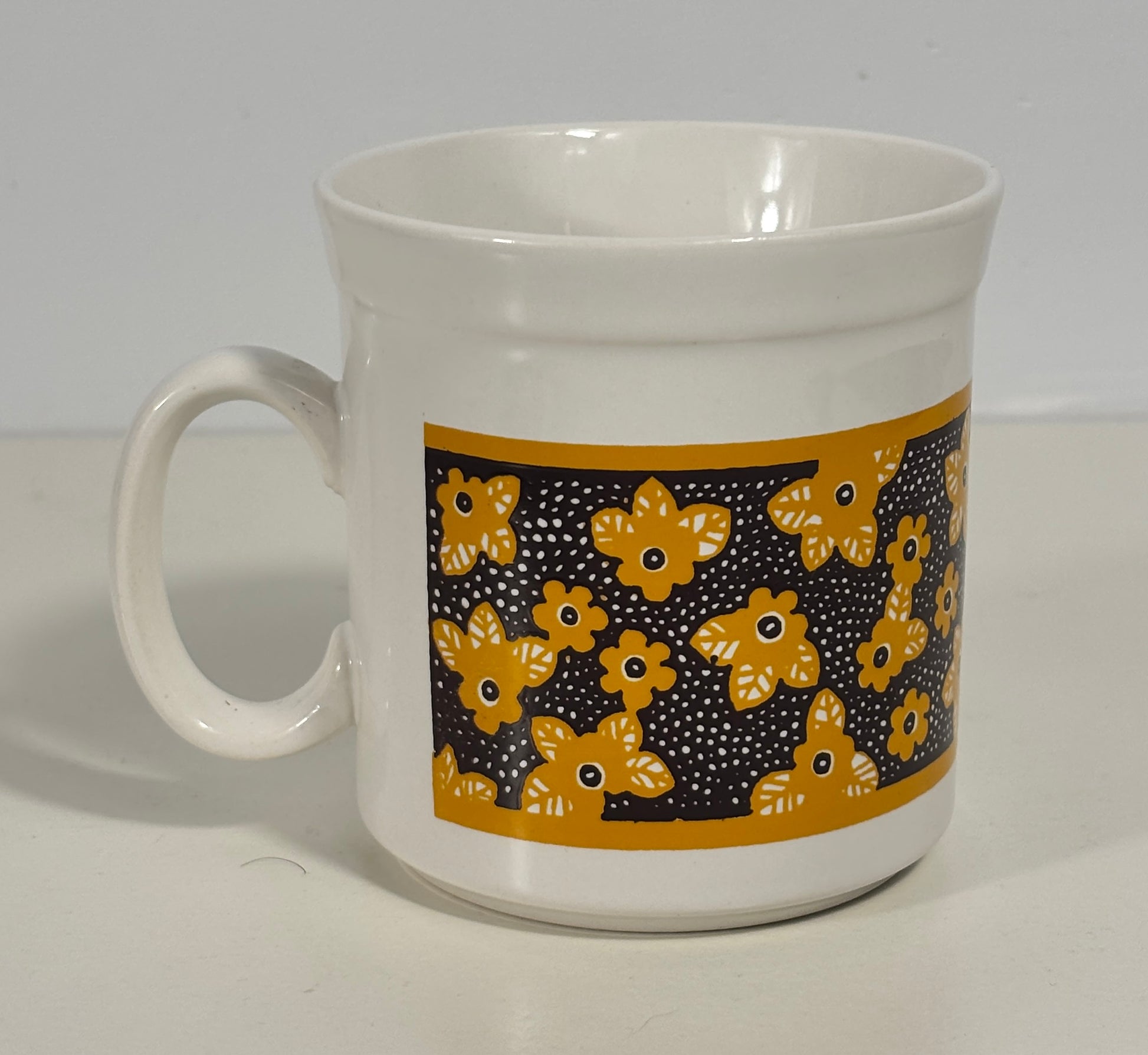 Staffordshire Potteries Mary Quant Floral Theme Mug