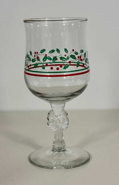 Libbey Arby’s Christmas Collection Replacement Wine Glass