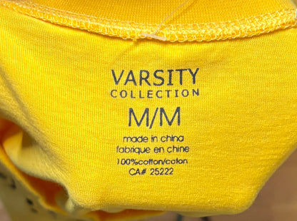 Dalhousie University Yellow T Shirt Adult Medium