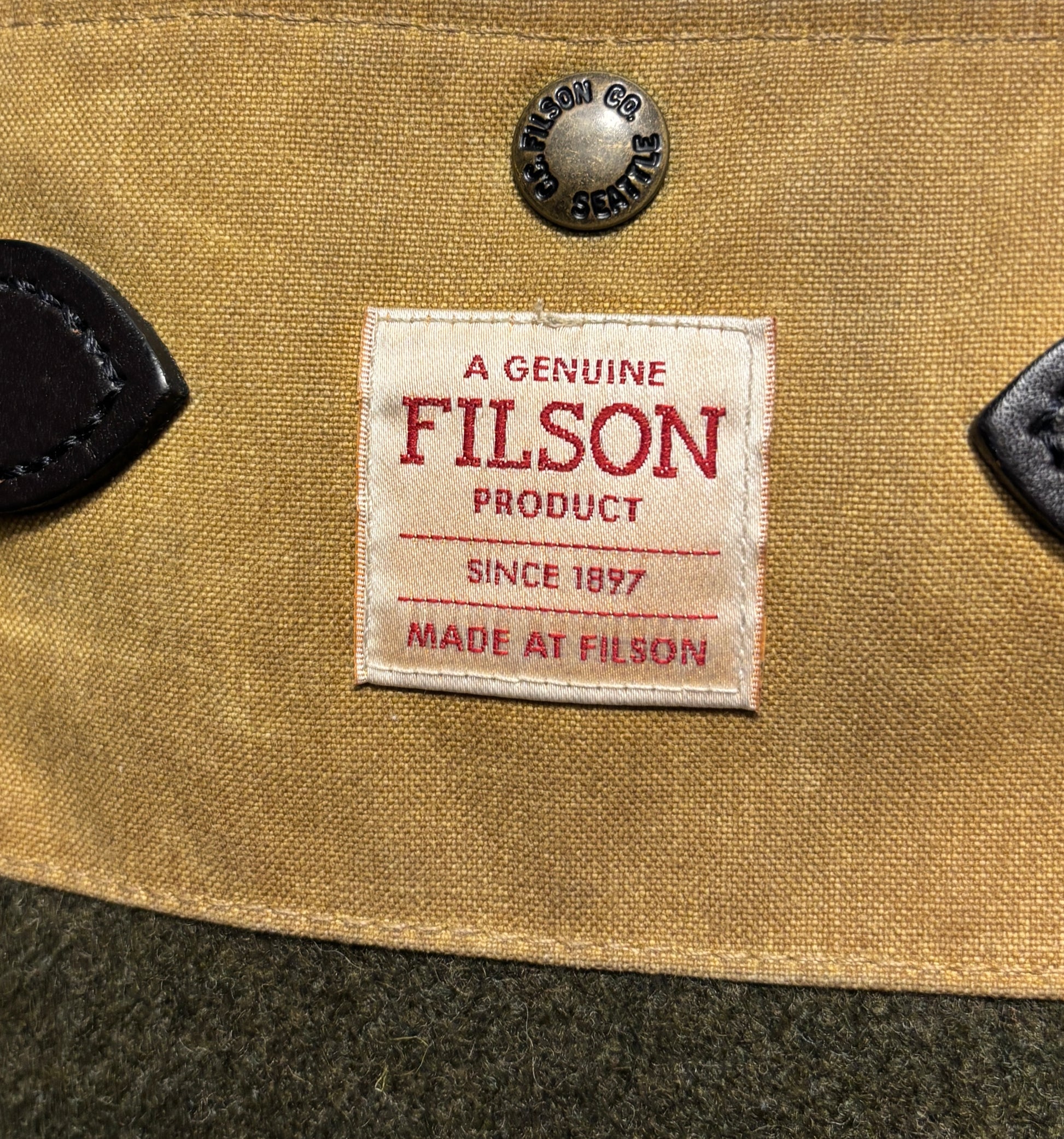 Filson Wool Riverkeeper Tote