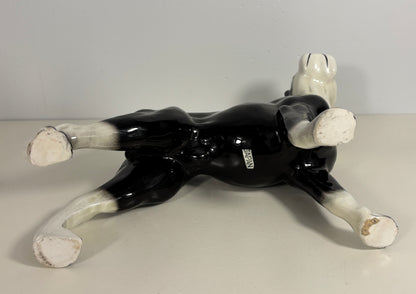 Vintage Rare Japan Boston Terrier Dog Planter