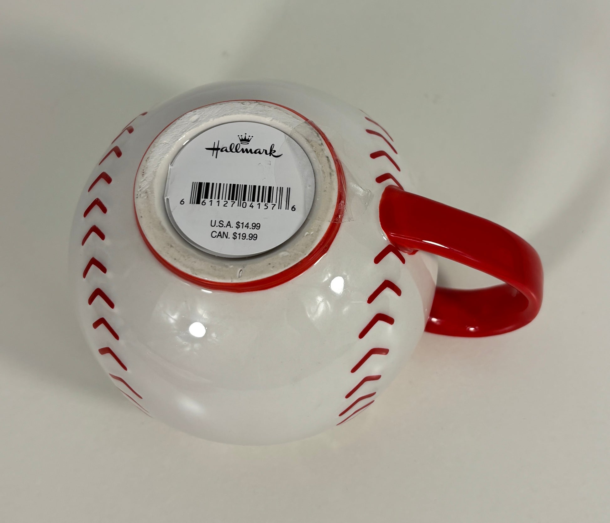 Hallmark MVP Dad Baseball Shaped Coffee Mug