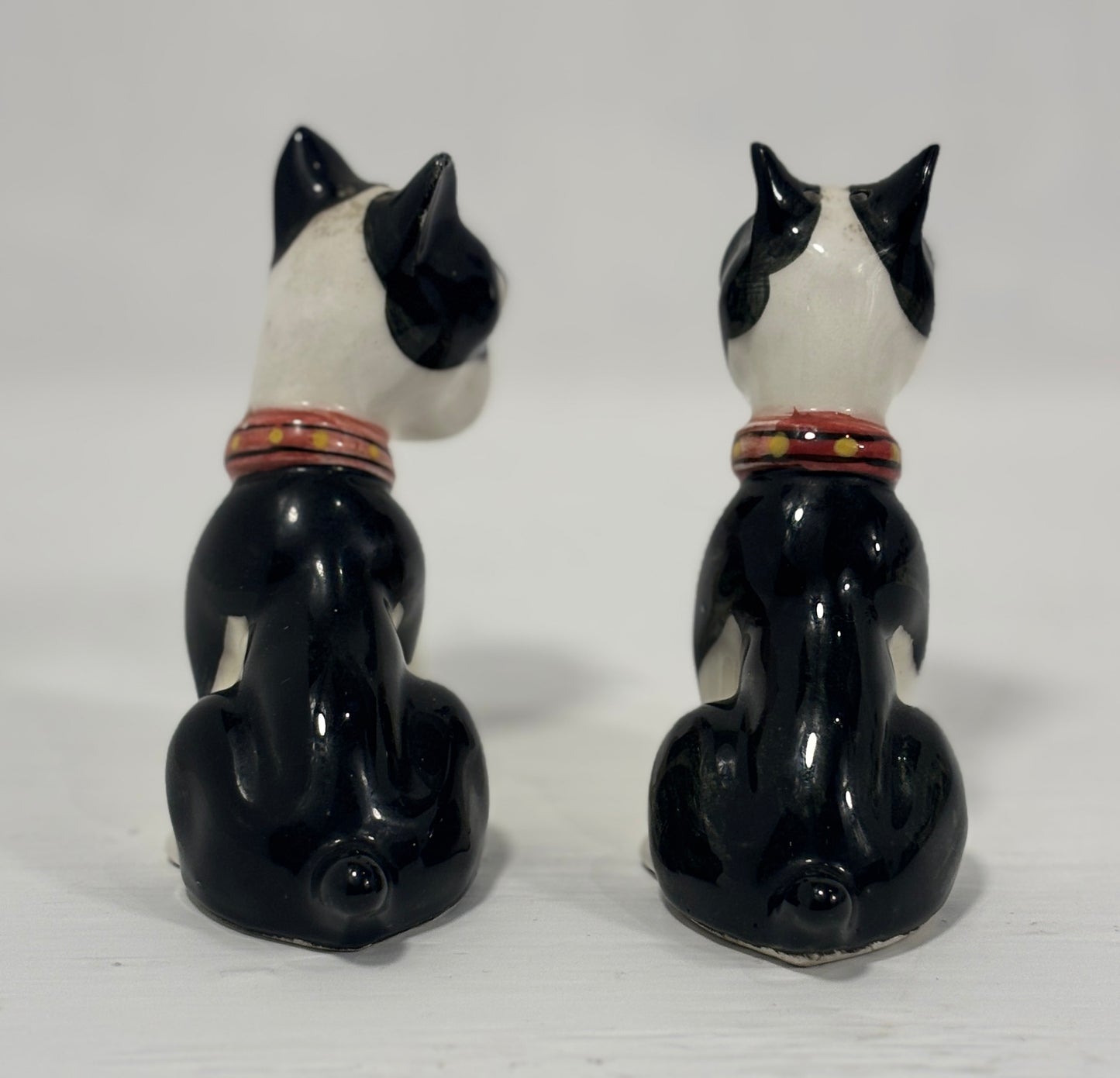Boston Terrier I’m Peppery I’m Not Vintage Salt and Pepper Shakers