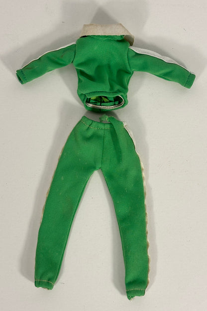 Retro Barbie Green Tracksuit