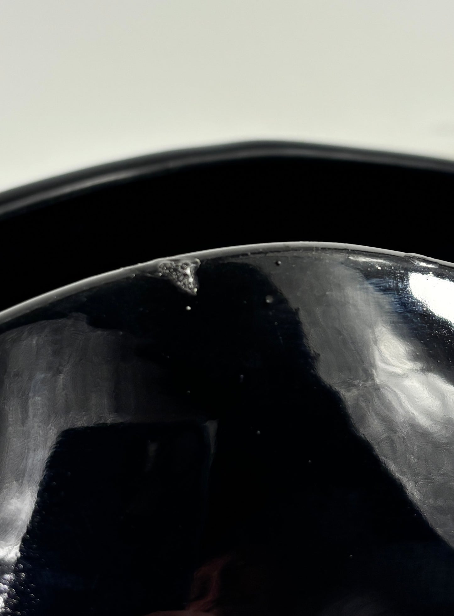 Rare Beauceware Black Console Bowl