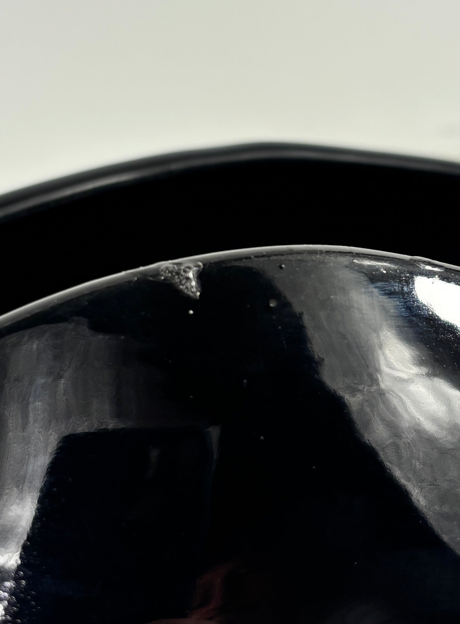 Rare Beauceware Black Console Bowl