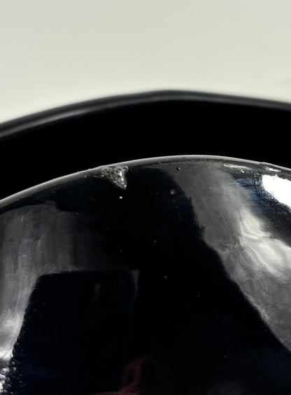 Rare Beauceware Black Console Bowl
