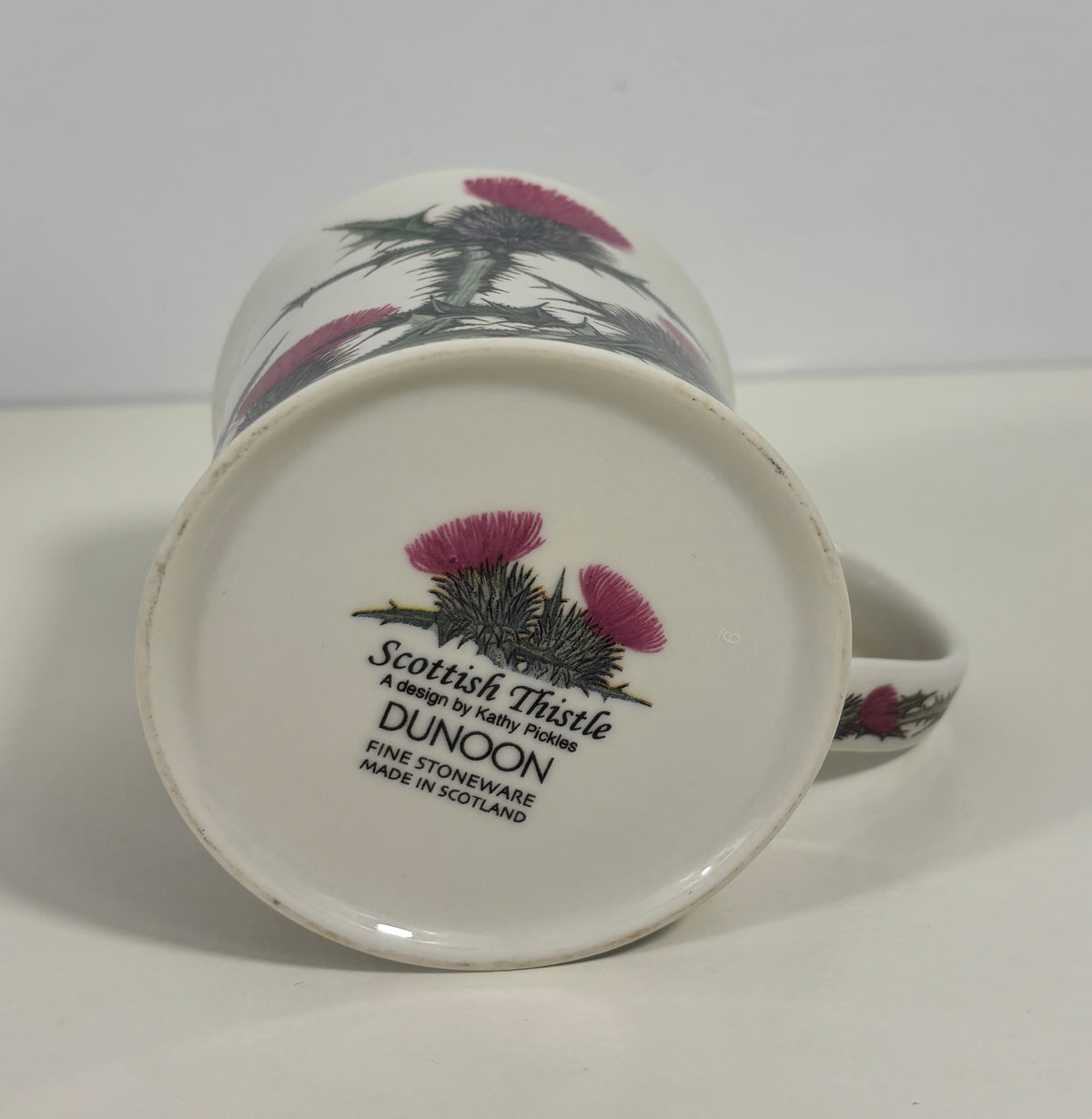 Dunoon Scottish Thistle Coffee Mug