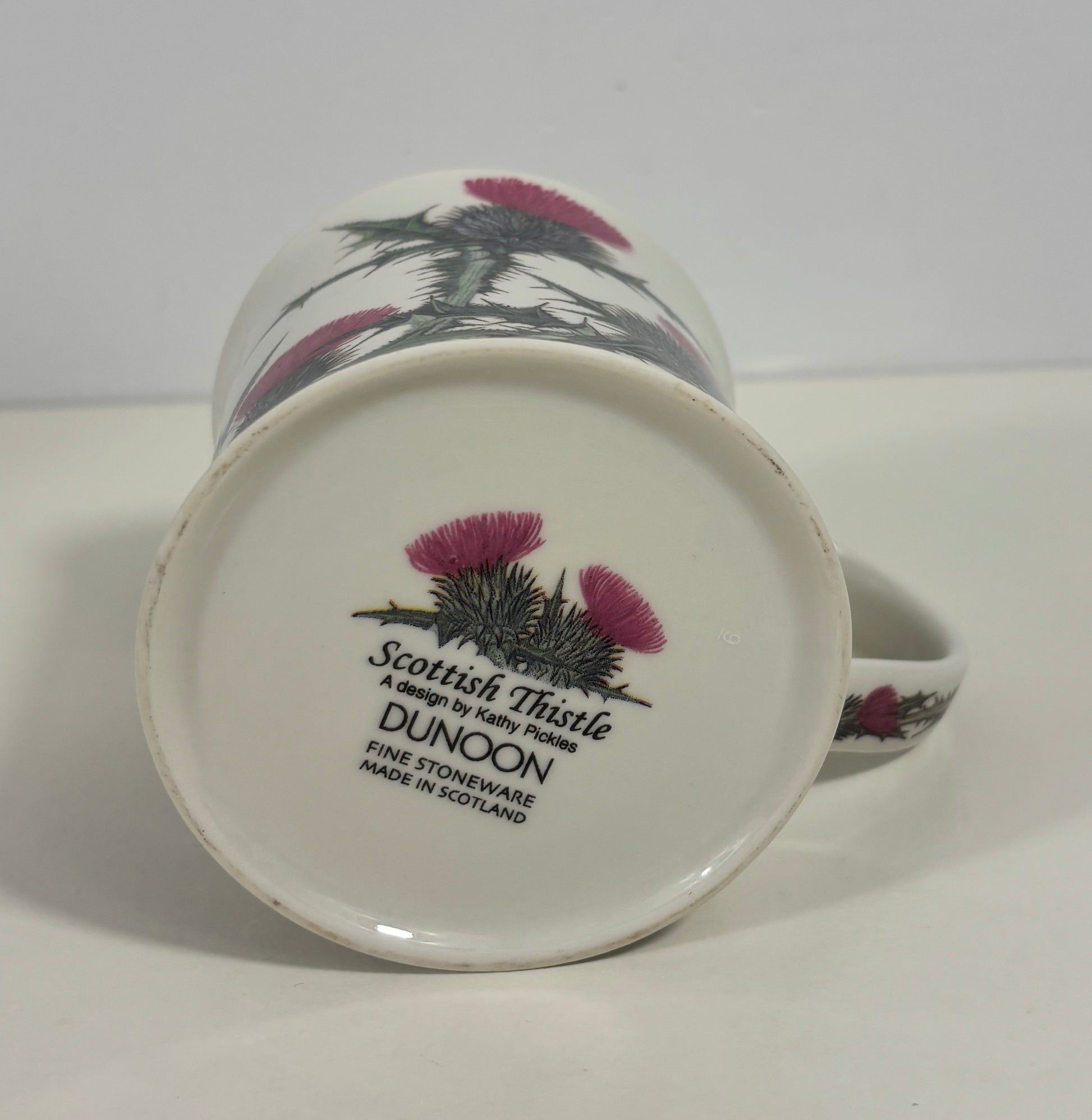 Dunoon Scottish Thistle Coffee Mug