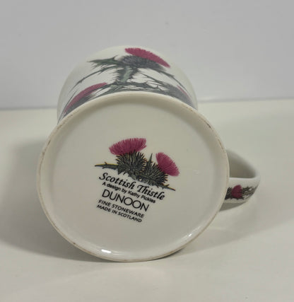 Dunoon Scottish Thistle Coffee Mug