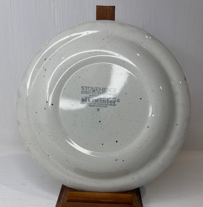 Stonehenge Midwinter Moon Indigo Bread Plate