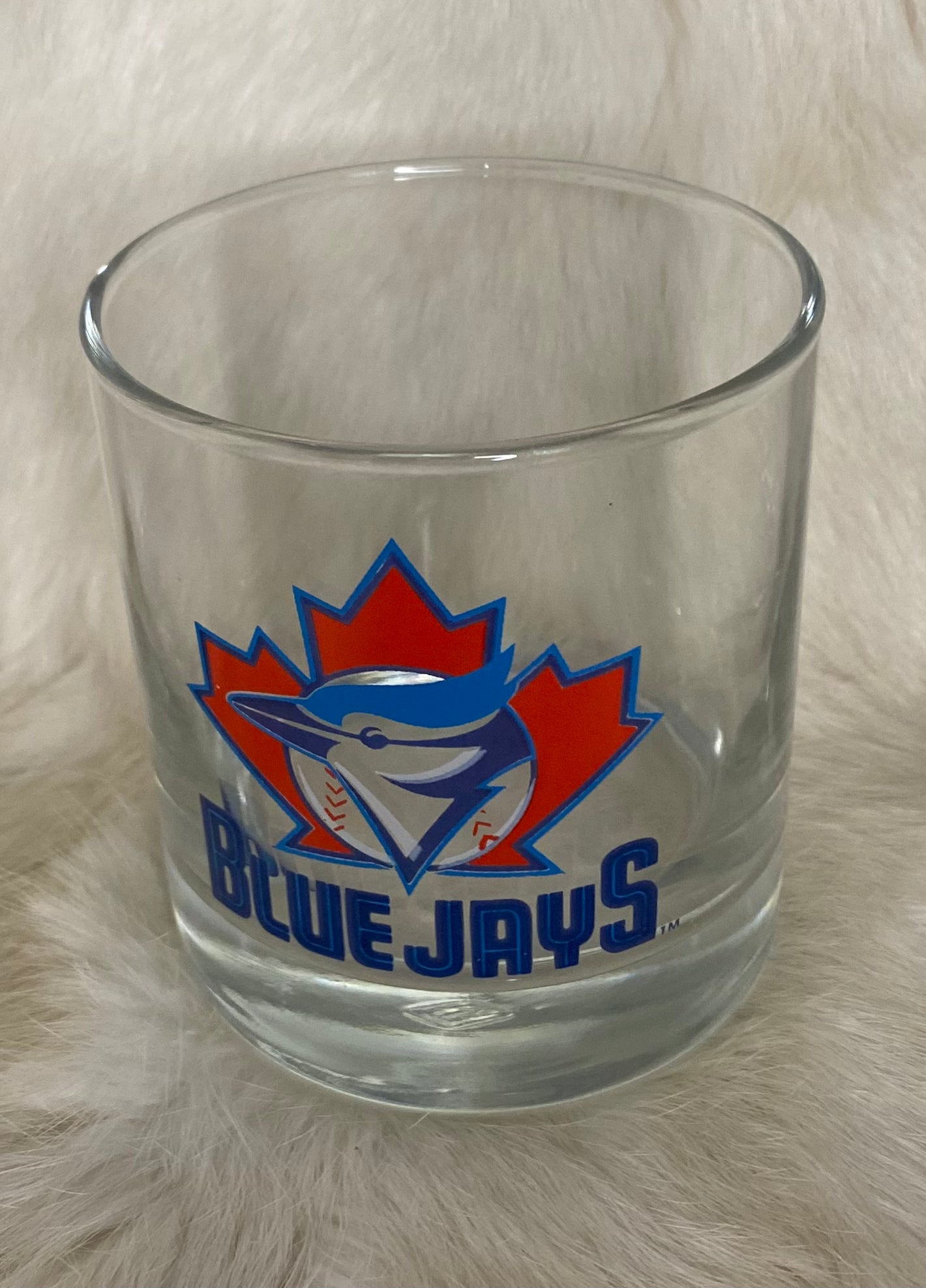 Vintage Toronto Blue Jays Old Fashioned Rock Glasses Set