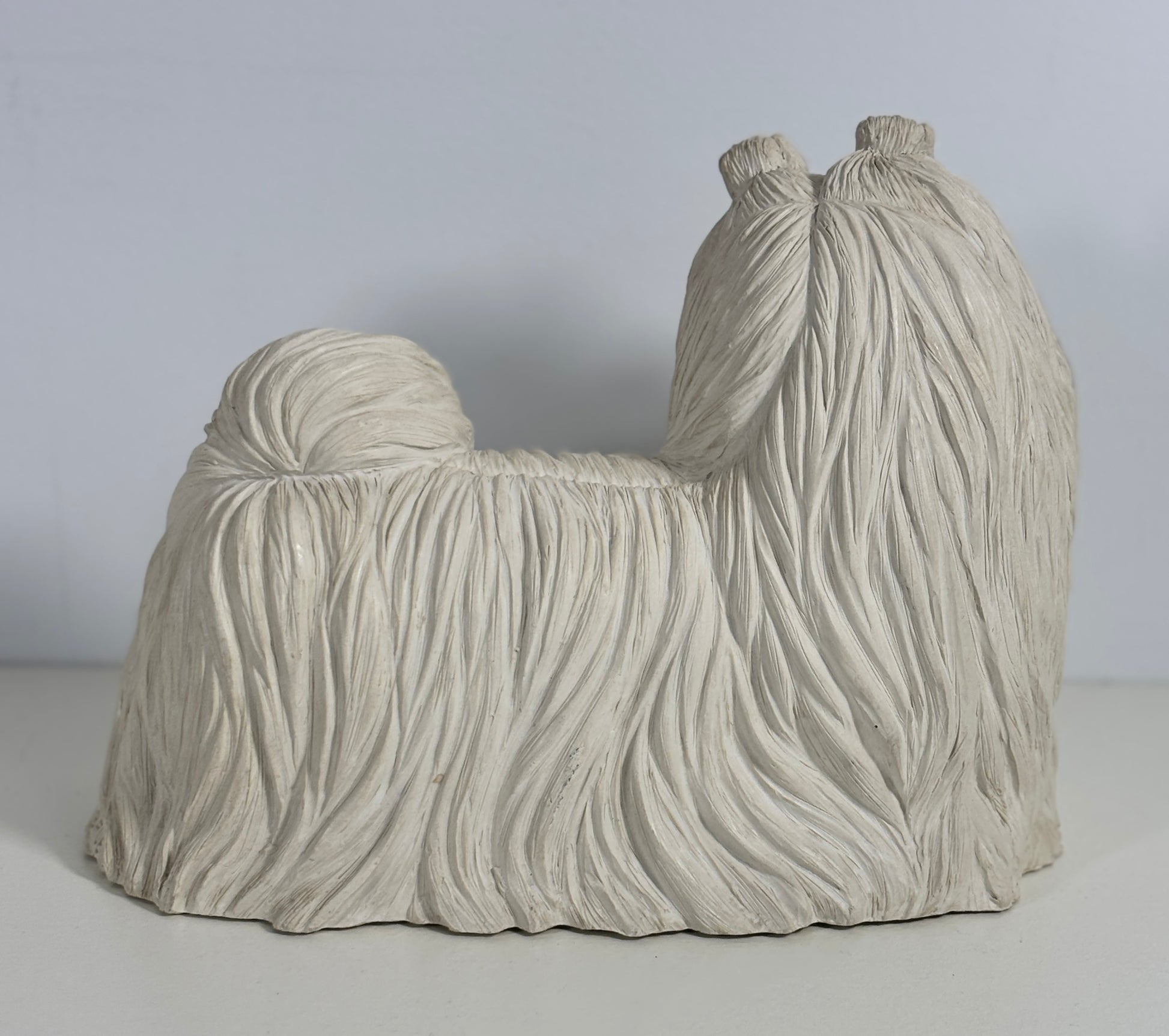 Sandicast Sandra Brue Maltese Dog Statuette