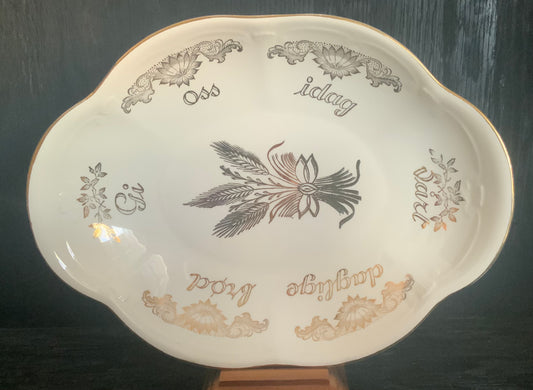 Vintage Figgjo Flint Platter