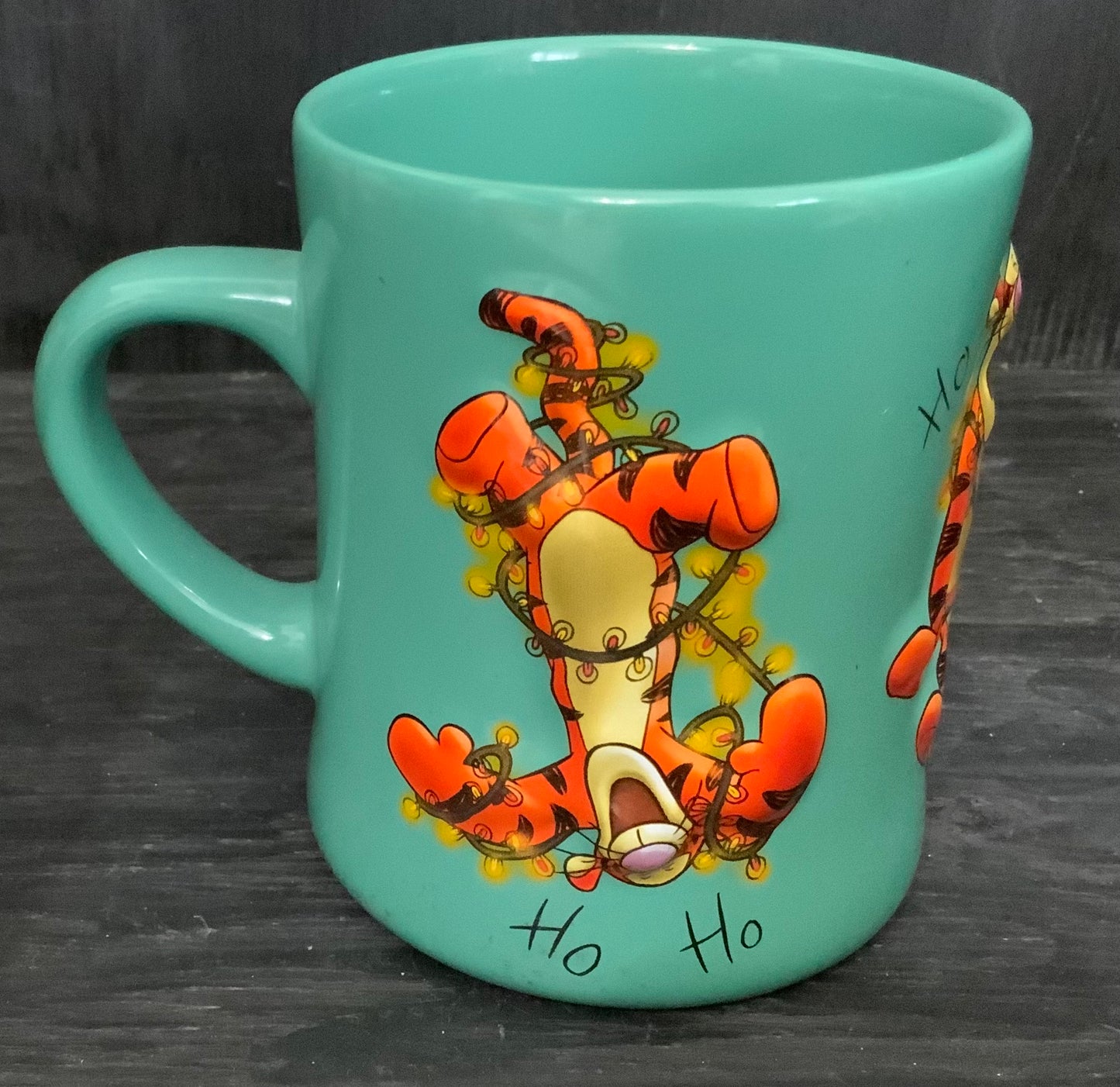 Disney Tigger Embossed Christmas Coffee Mug