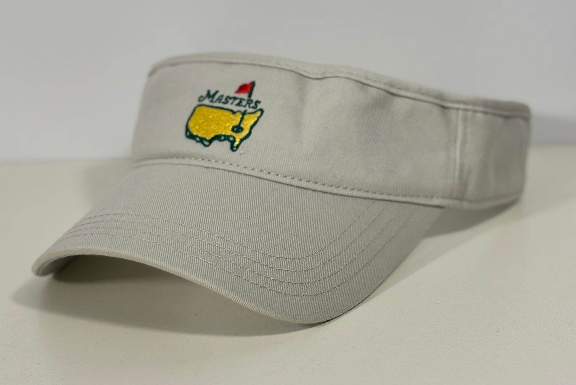 Masters Golf Tournament Beige Golf Visor