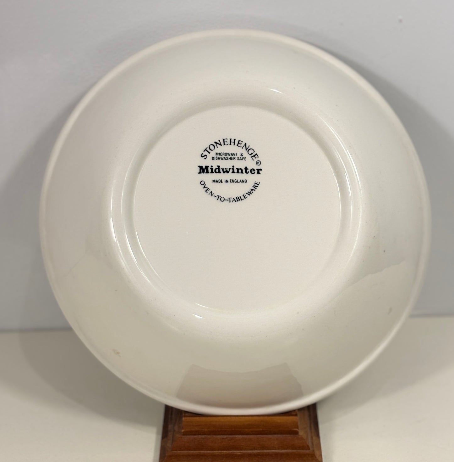 Stonehenge Midwinter White Vegetable Serving Bowl
