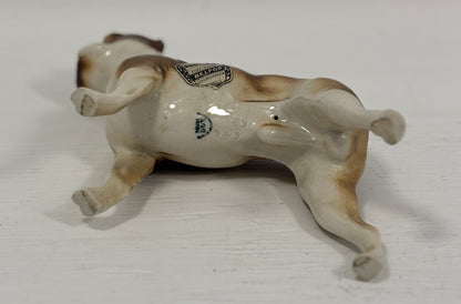 Royal Dux Boxer Dog Vintage Figurine