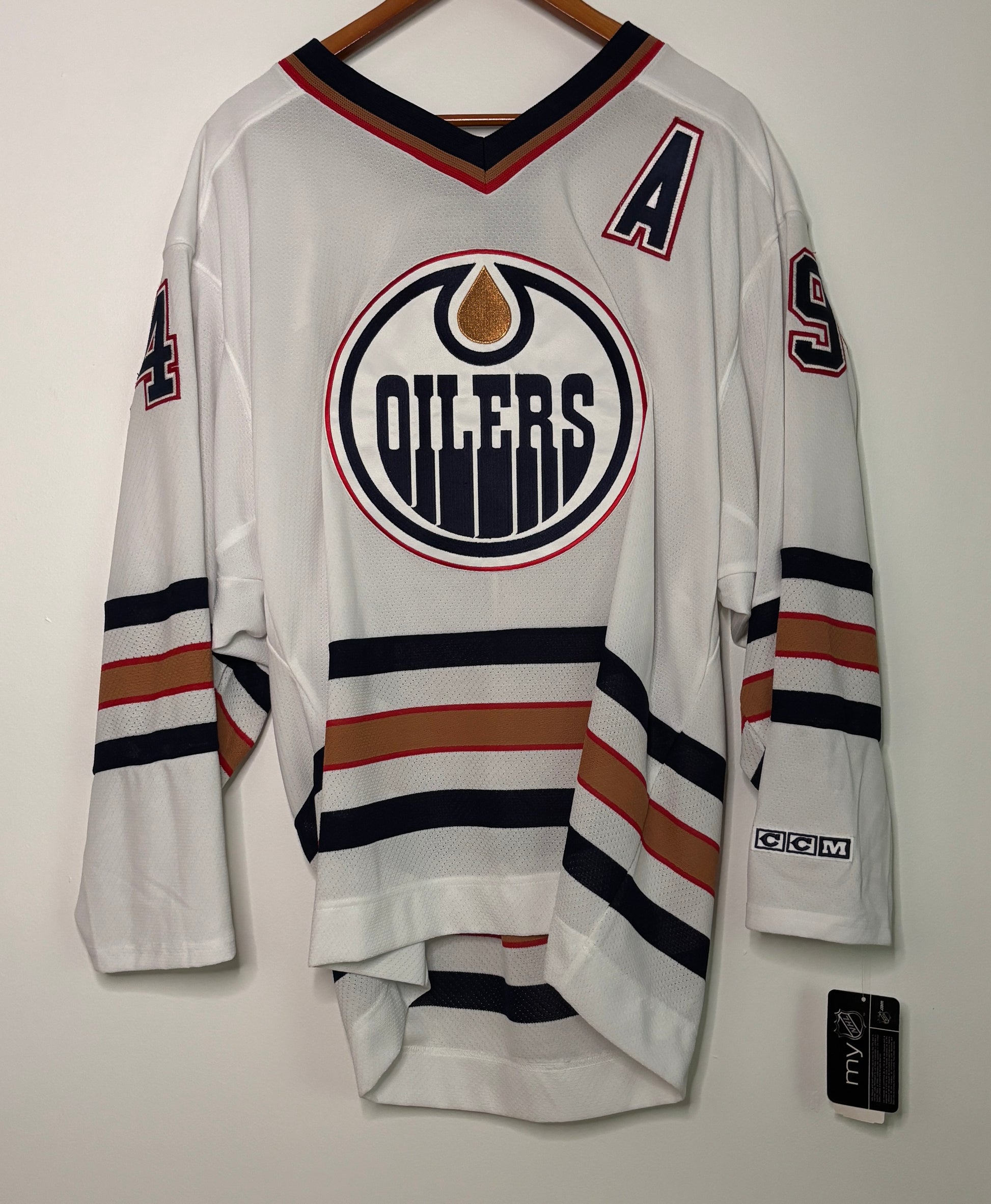 Autographed Ryan Smyth Edmonton Oilers Jersey