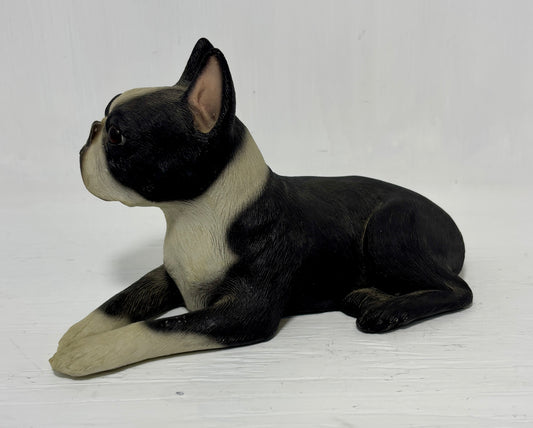 Sandicast Sandra Brue Boston Terrier Figurine