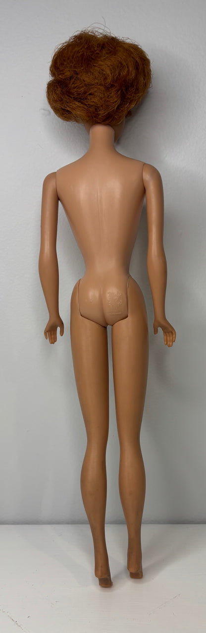 1960s Bubble Cut Auburn Titian Barbie Doll